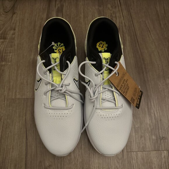 NikeAir Zoom Victory Pro 3 Men’s 13 Leather Golf Shoes Pure Platinum DV6800-004 main image 4